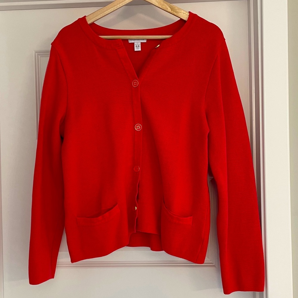 Charter Club Knit Jacket